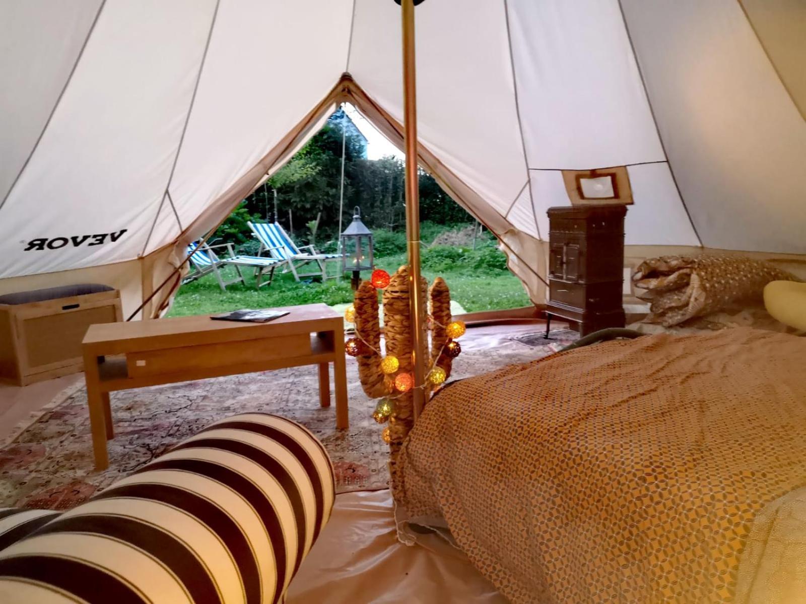 Tente Mongole 4 Saisons Cosy Et Spacieux Conchy-les-Pots Exteriör bild